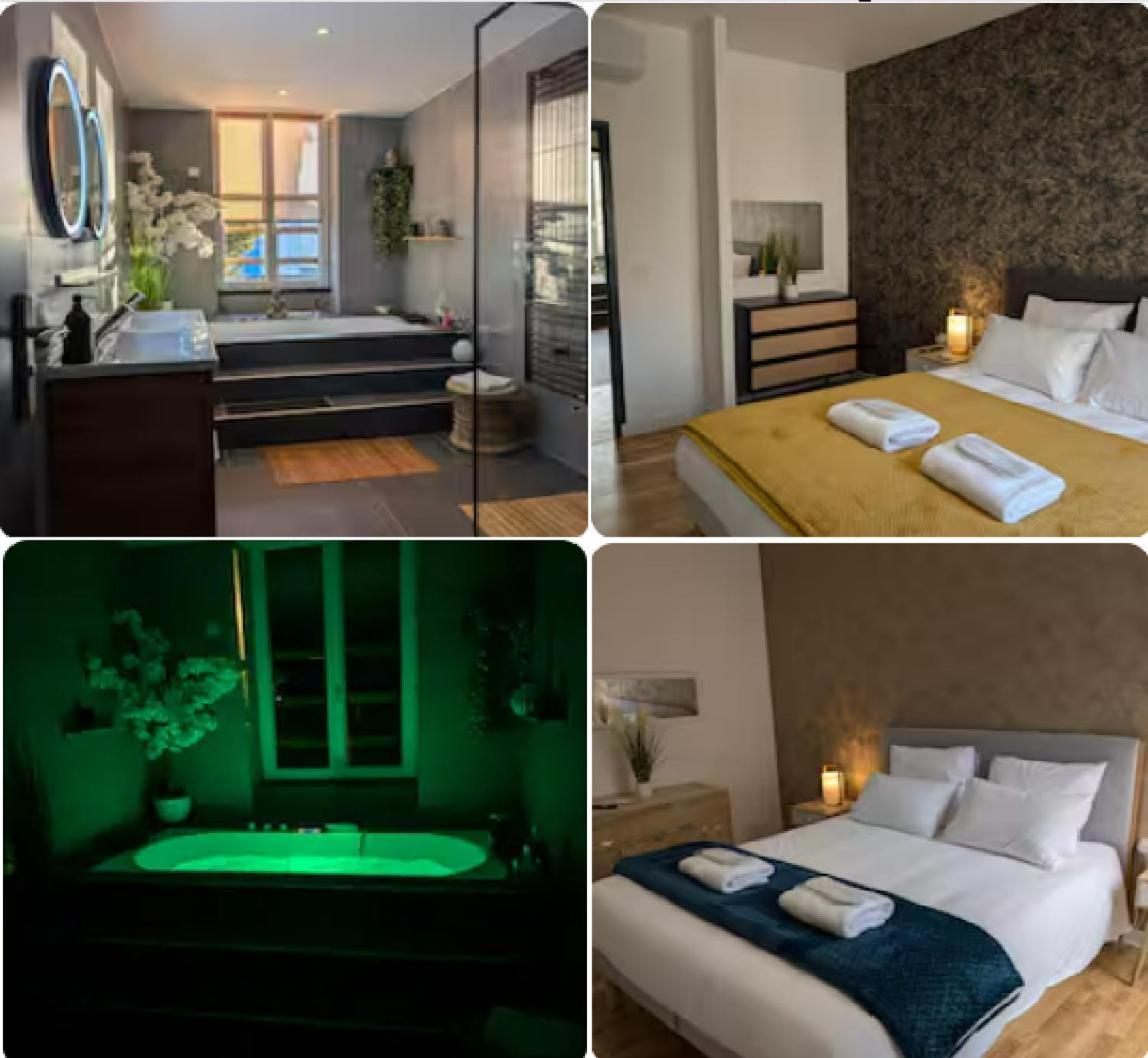 Le Spa - Villa Valmy - Hypercentre - Gare Sncf Монлюсон Экстерьер фото